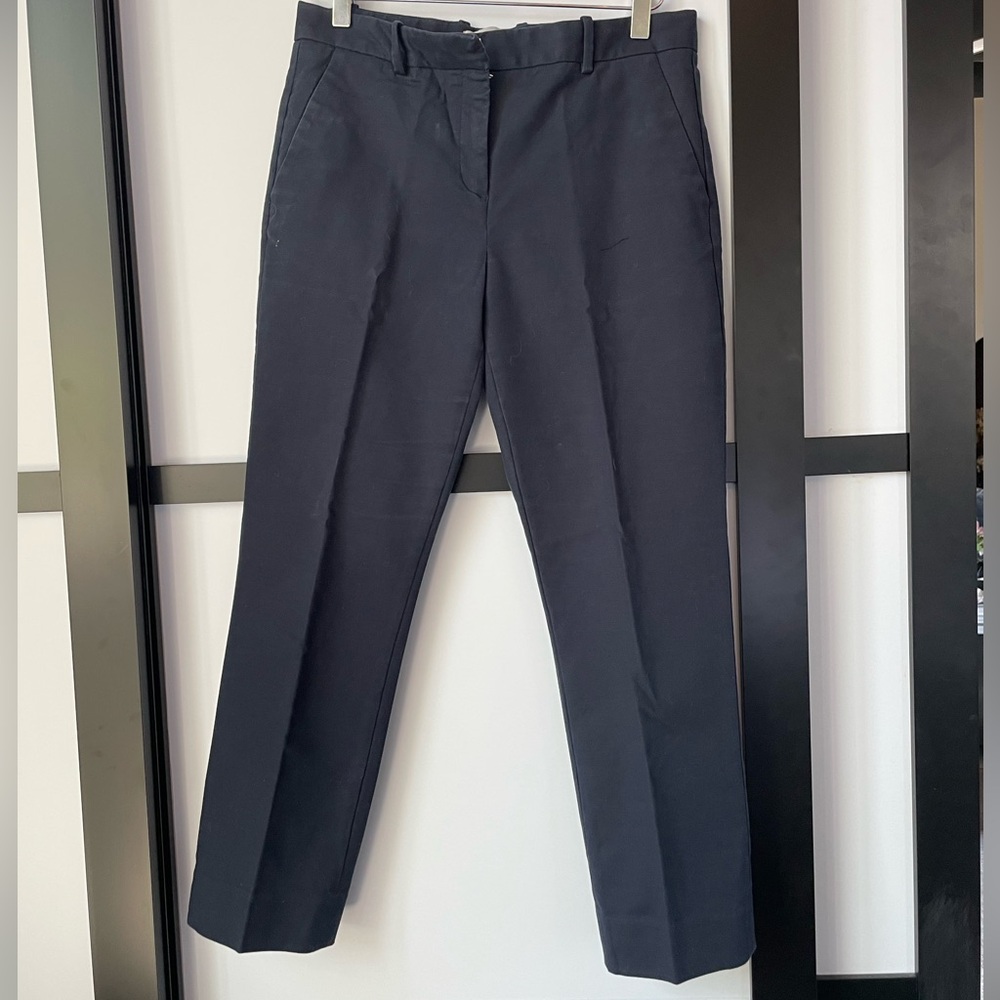 GAP Tailored Crop Navy Pants